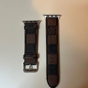 Upcycle Louis Vuitton Apple Watch Band